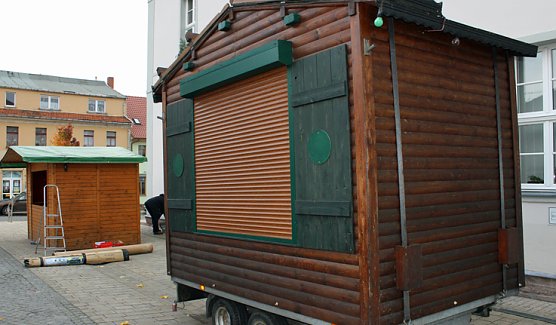 Weihnachtsmarkt kann kommen (Foto: Karl-Heinz Herrmann)