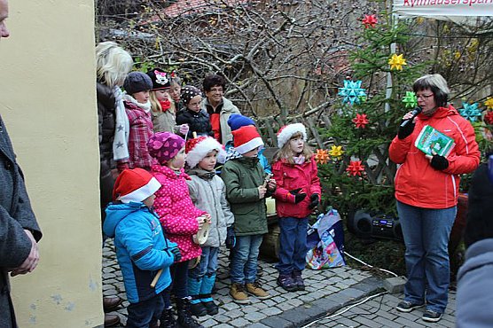 Ist das &uuml;berhaupt ein echter Weihnachtsmann? (Foto: Karl-Heinz Herrmann)