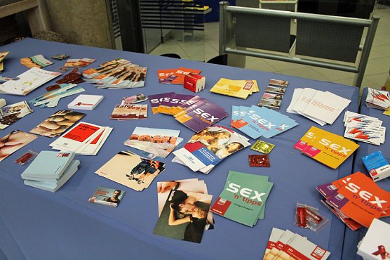 Nicht nur Beratung &uuml;ber AIDS (Foto: Karl-Heinz Herrmann)