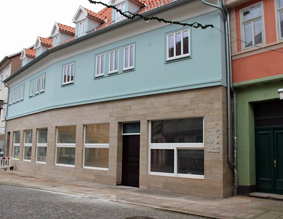 Hauptstra&szlig;e nimmt Gesicht an (Foto: Karl-Heinz Herrmann)