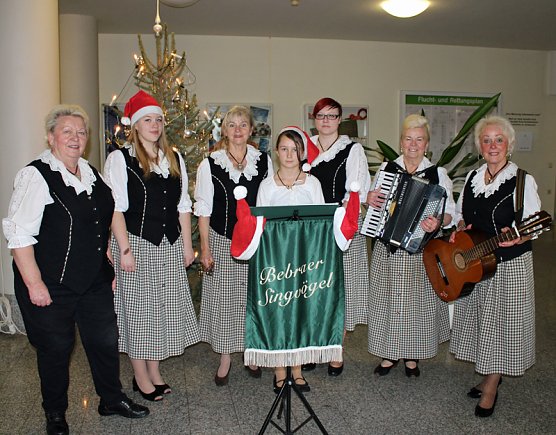 Weihnachtssingen im Krankenhaus (Foto: Karl-Heinz Herrmann)