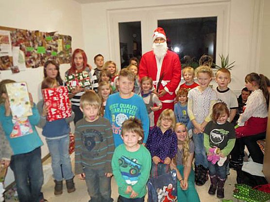 Weihnachtsfeier im Th.inka B&uuml;ro Artern (Foto: Privat)