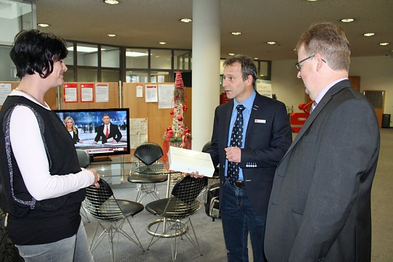 Einer der Hauptgewinne ist raus (Foto: Karl-Heinz Herrmann)