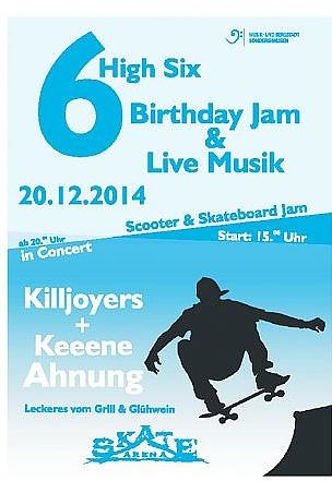 HIGH 6 Birthday JAM gestartet (Foto: Karl-Heinz Herrmann)