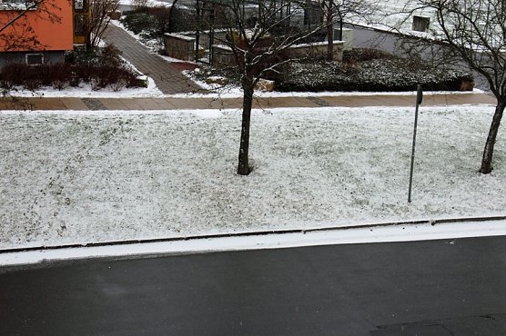 Reicht kaum zum Rodeln (Foto: Karl-Heinz Herrmann)