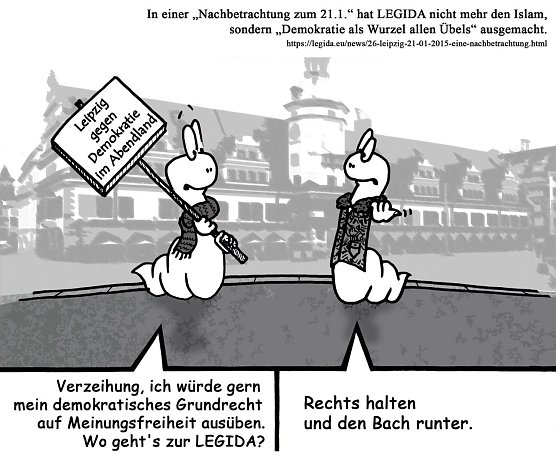 Cartoon (Foto: R. Winter)