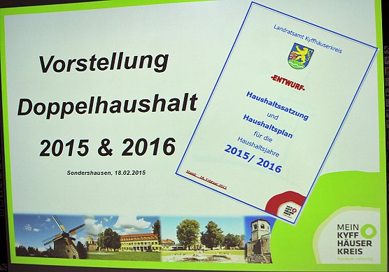 Kreisumlage sinkt 2016 auf 45 Prozent (Foto: Landratsamt Kyffh&auml;userkreis)