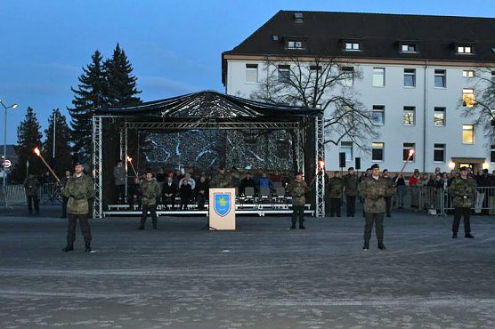 Neuer Lehrgang in Sondershausen vereidigt (Foto: Karl-Heinz Herrmann)