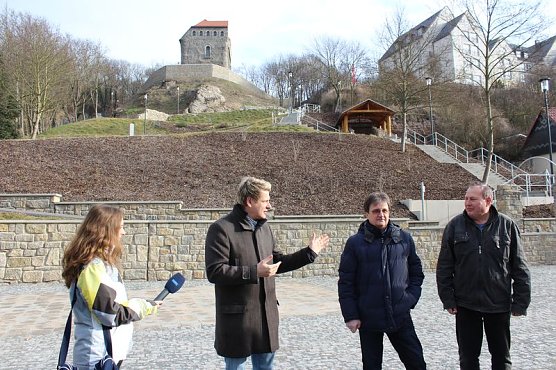 Neue Freifl&auml;che Kurpark &uuml;bergeben (Foto: Karl-Heinz Herrmann)