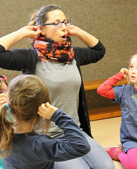 Singen mit Kindern (Foto: Th&uuml;ringer Landesmusikakademie Sondershausen)