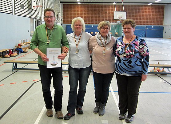 Tolles Ergebnis beim Bosseln (Foto: Landratsamt Kyffh&auml;userkreis)