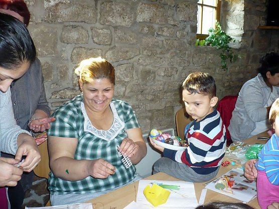 Osterbasteln (Foto: Esther Richter)
