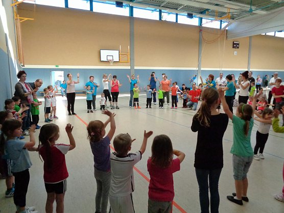 Dabei sein ist alles (Foto: Kindervilla Bad Frankenhausen)