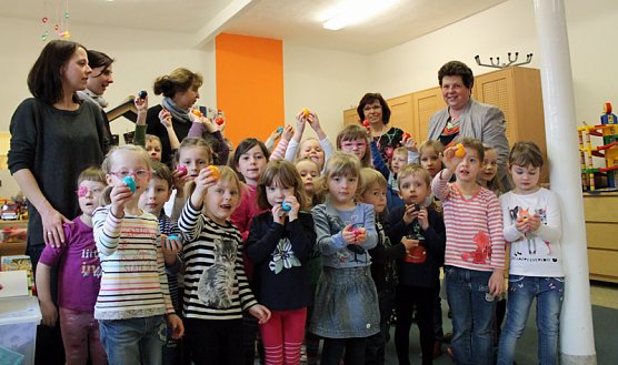 Holbe auf Osterbesuchsreise (Foto: Wahlkreisbüro Gudrun Holbe) Holbe auf Osterbesuchsreise (Foto: Wahlkreisbüro Gudrun Holbe)