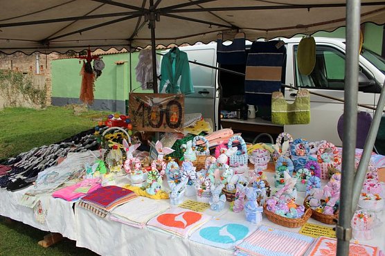 Ansturm zum Jubil&auml;umsmarkt in Braunsroda (Foto: Karl-Heinz Herrmann)