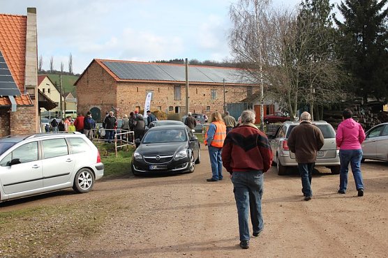 Ansturm zum Jubil&auml;umsmarkt in Braunsroda (Foto: Karl-Heinz Herrmann)