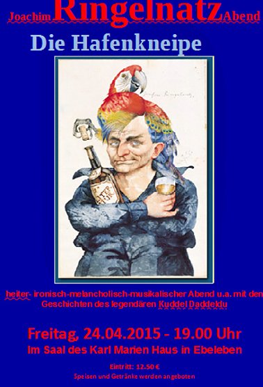 Joachim Ringelnatz Abend (Foto: KarlMarien Haus)
