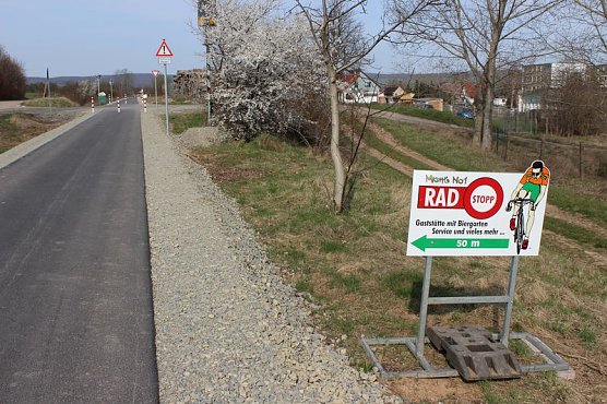 Positives und Negatives vom Unstrut-Werra-Radweg (Foto: Karl-Heinz Herrmann)