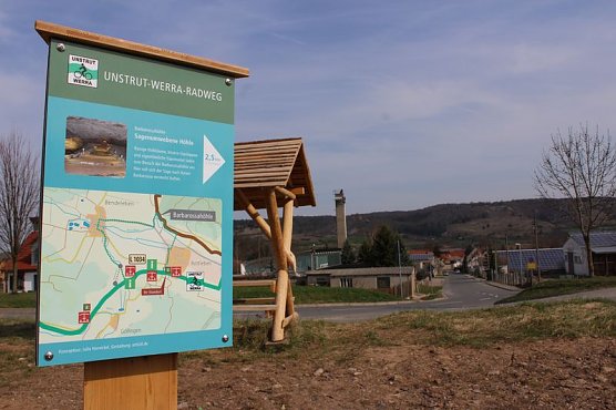 Positives und Negatives vom Unstrut-Werra-Radweg (Foto: Karl-Heinz Herrmann)