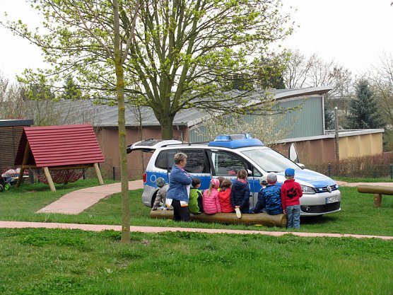 Verkehrssicherheitstag der Kita Bummi  Artern (Foto: Bernd M&uuml;ller)