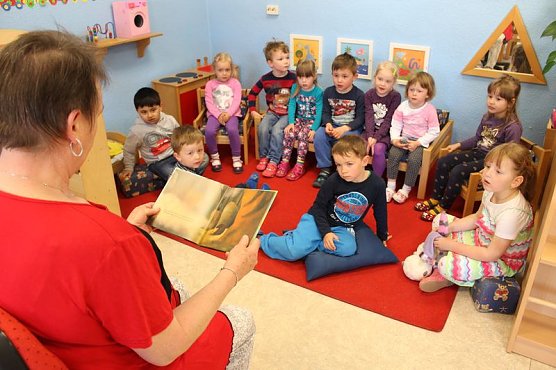 Welttag des Buches im "Zwergenland" (Foto: Karl-Heinz Herrmann)