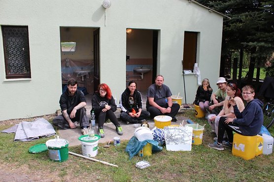 Schwarzburger W&ouml;lfe aktiv (Foto: Karl-Heinz Herrmann)