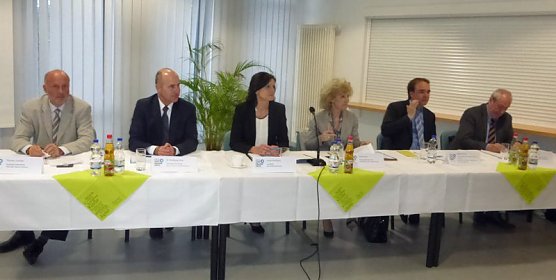 Aus der Landwirtschaftskonferenz (Foto: Landratsamt Kyffh&auml;userkreis)