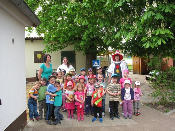 Verkehrssicherheitstag der ev. Kita Heldrungen (Foto: Bernd M&uuml;ller)