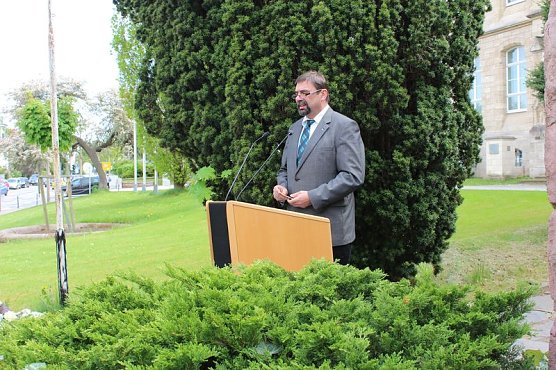 Der Opfer des Faschismus gedacht (Foto: Karl-Heinz Herrmann) Der Opfer des Faschismus gedacht (Foto: Karl-Heinz Herrmann)