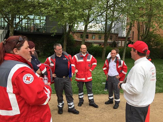Aus Gästen wurden Freunde (Foto: DRK) Aus Gästen wurden Freunde (Foto: DRK)
