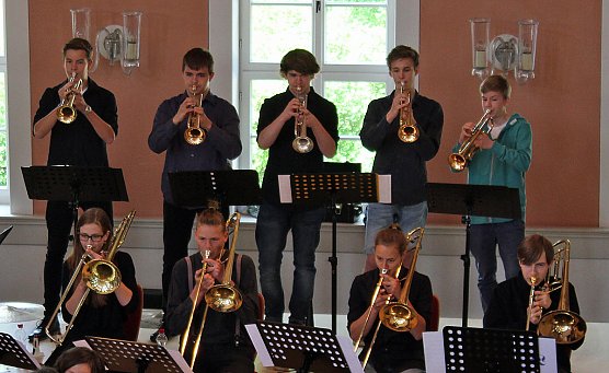 Moderner Jazz in altem Gem&auml;uer (Foto: Karl-Heinz Herrmann)