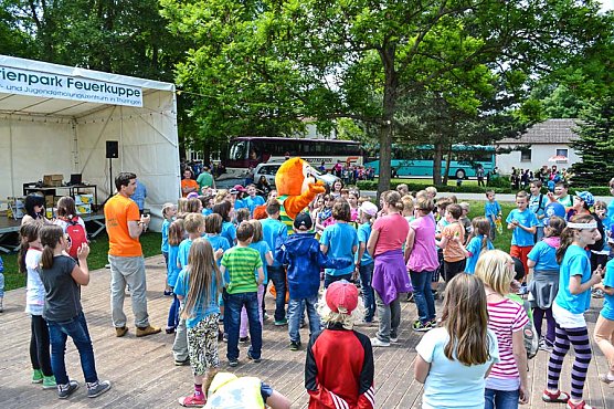 Kindertagsfest im KiEZ Ferienpark Feuerkuppe (Foto: Ferienpark Feuerkuppe)