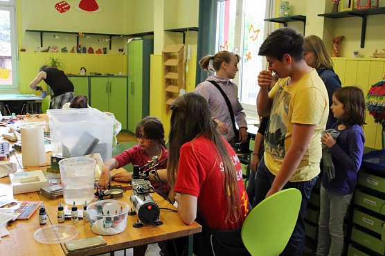 Kindertag im Jugend- und Sch&uuml;lertreff JuST (Foto: Karl-Heinz Herrmann)