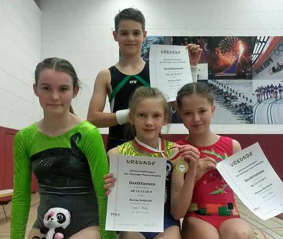 Th&uuml;ringer Landesmeister 2015 gek&uuml;rt! (Foto: Sv Gl&uuml;ckauf Sondershausen)