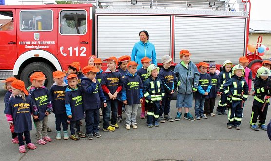 Kindertag bei der Feuerwehr in Berka (Foto: Karl-Heinz Herrmann) Kindertag bei der Feuerwehr in Berka (Foto: Karl-Heinz Herrmann)