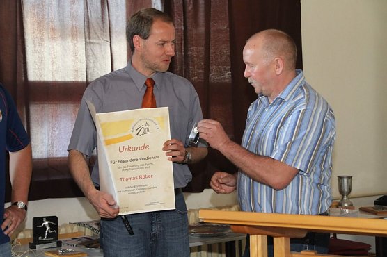 Jubiläum festlich begangen (Foto: B. Wollweber) Jubiläum festlich begangen (Foto: B. Wollweber)