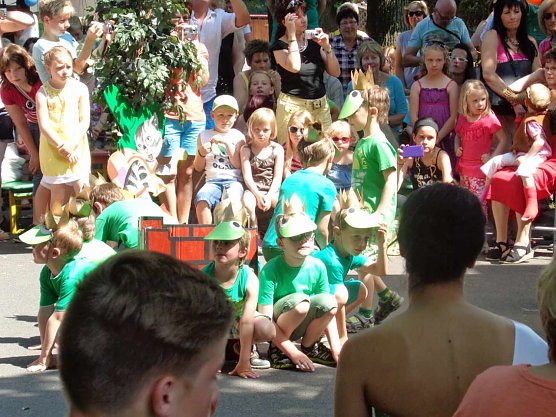 Herzlich willkommen im Märchenwald… (Foto: Kindervilla Bad Frankenhausen) Herzlich willkommen im Märchenwald… (Foto: Kindervilla Bad Frankenhausen)