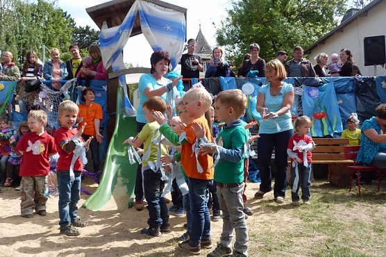 Tolles Kindermusical  beim  Fr&uuml;hlingsfest (Foto: Jana Hesse)