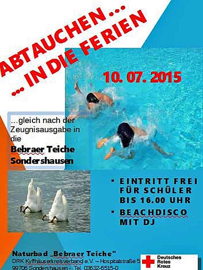 Abtauchen in die Ferien (Foto: DRK)