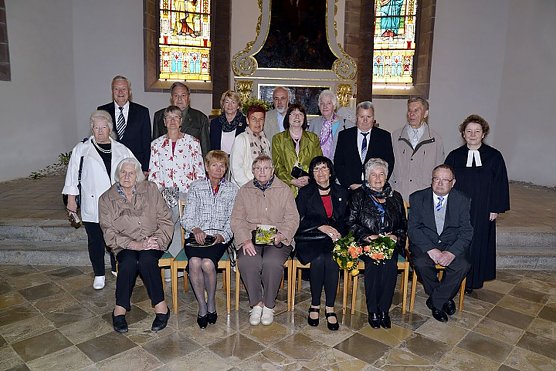 Treffen der Konfirmandenjubilare (Foto: G&ouml;rtz-M&auml;der)