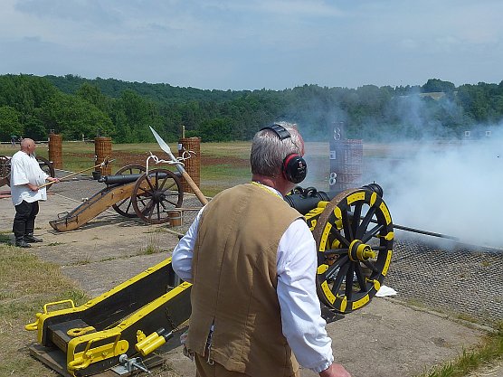 Appell mit Kanonenweihe (Foto: J&uuml;rgen Kieper)