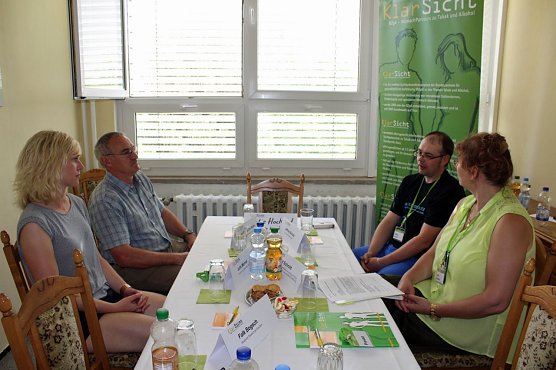 KlarSicht-Mitmach-Parcours in Greu&szlig;en (Foto: Karl-Heinz Herrmann)