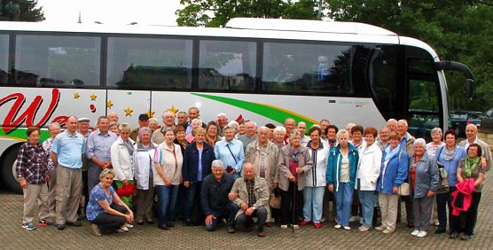Alterskameraden zu Besuch bei R&uuml;bezahl (Foto: G&uuml;nter Herting)