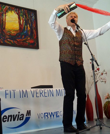 Zauberer begeisterte (Foto: Kindervilla Bad Frankenhausen)