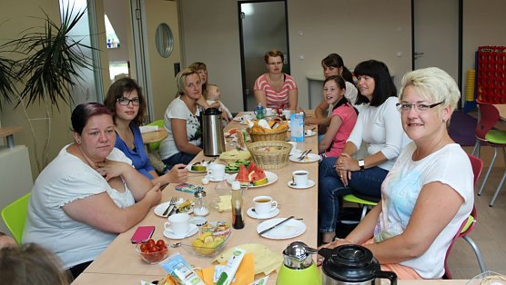 Zum Baby-Brunch in die D&uuml;ne (Foto: Karl-Heinz Herrmann)