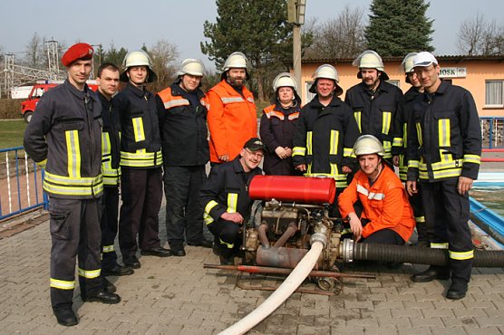 Maschinistenausbildung FFW (Foto: G&uuml;nter Herting)