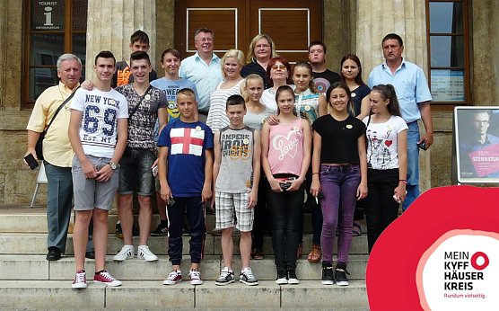 Deutsch-rum&auml;nische Jugendbegegnung (Foto: Landratsamt Kyffh&auml;userkreis)