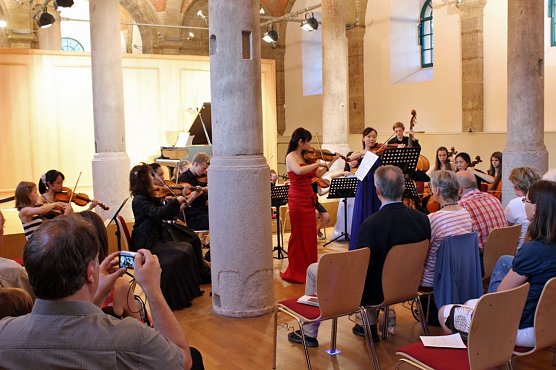 Abschlusskonzert des Internationalen Workshops (Foto: Th&uuml;ringer Landesmusikakademie Sondershausen)