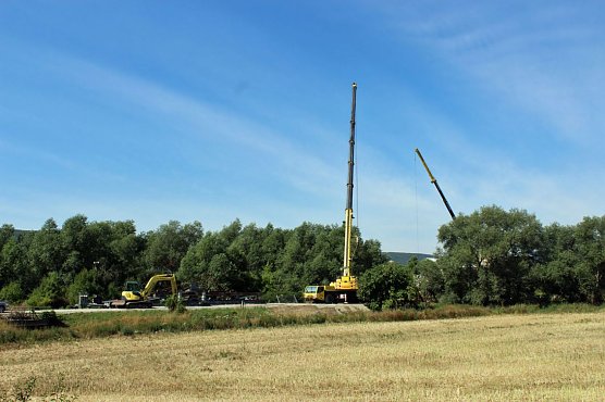 Bau schreitet voran (Foto: Karl-Heinz Herrmann)