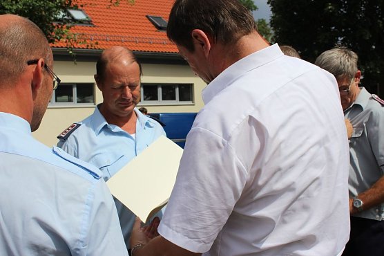 Das Wetter hielt bei der Feuerwehr (Foto: Karl-Heinz Herrmann)